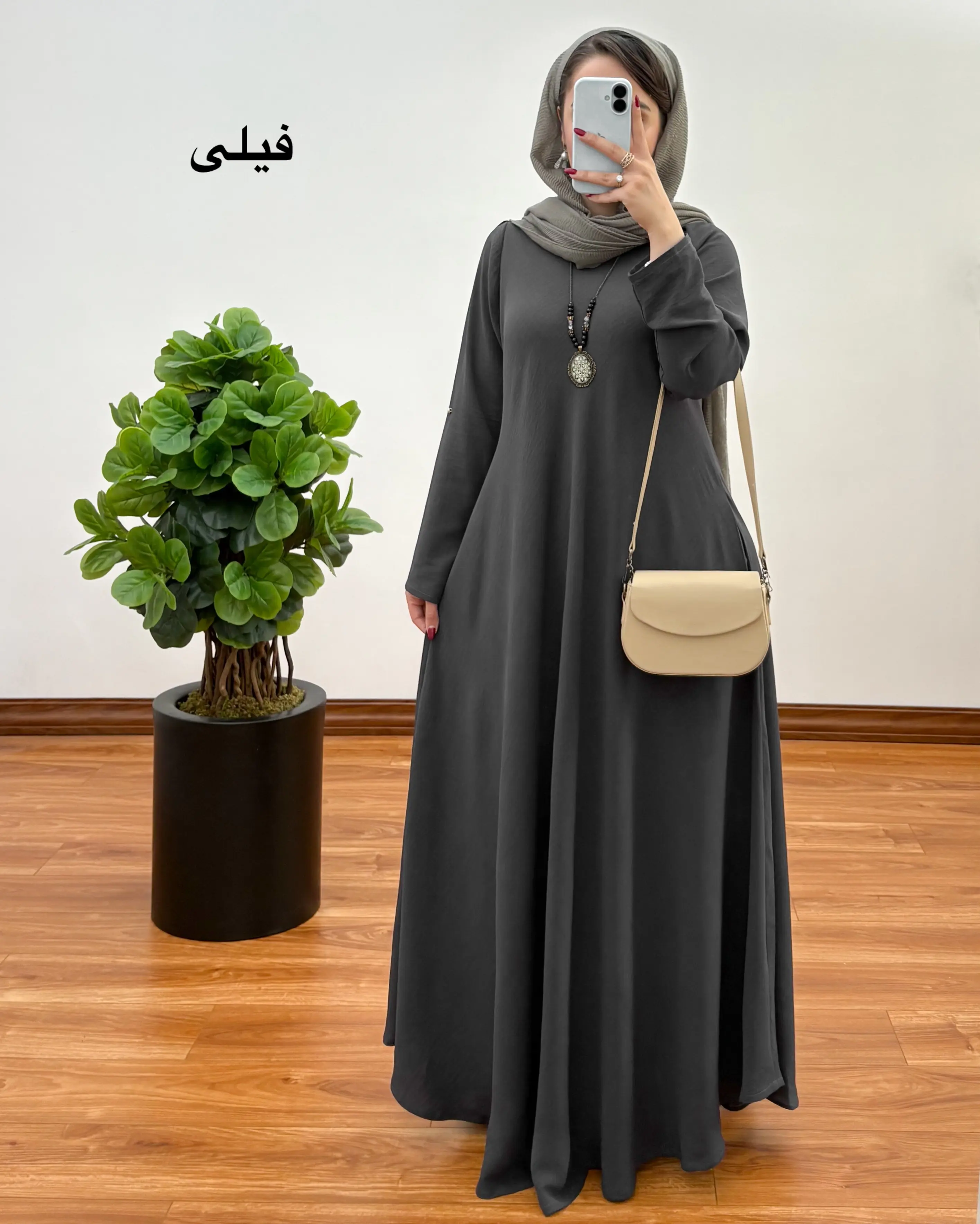 پیراهن مانتویی ایتالیایی نوردخت 3